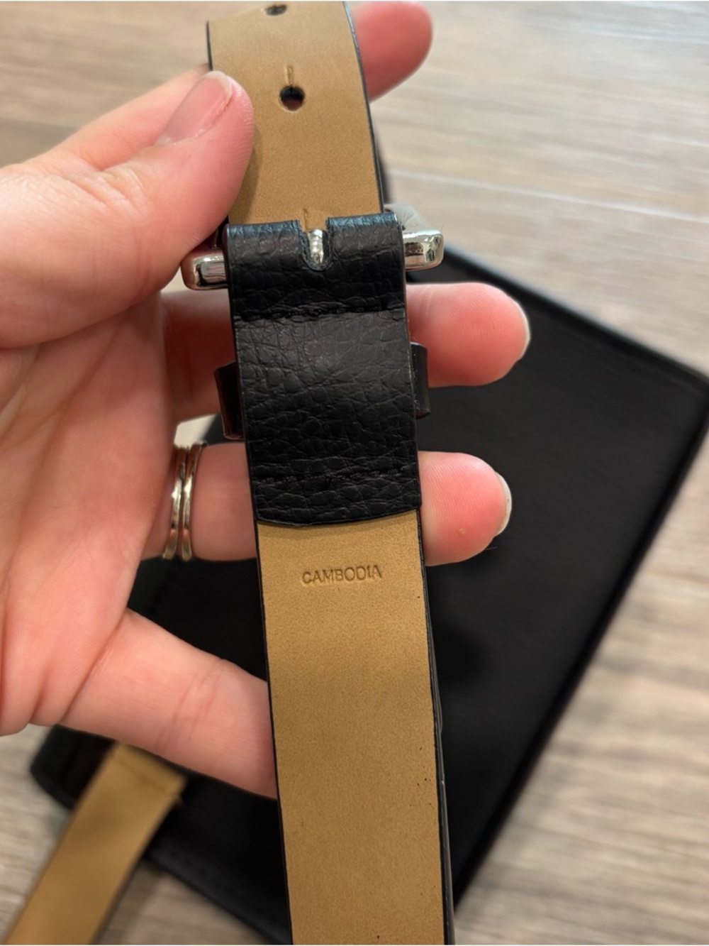 Michael Kors Leather Logo Fanny Pack Belt Bag Black Size L/XL New without Tags - Picture 5 of 8